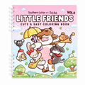 🌸🎨 Little Friends Vol. 2 Coloring Book by Southern Lotus – Cute & Easy Coloring Book for Adults &amp; Teens : ✨ Cozy Adventures &amp; Little Moments