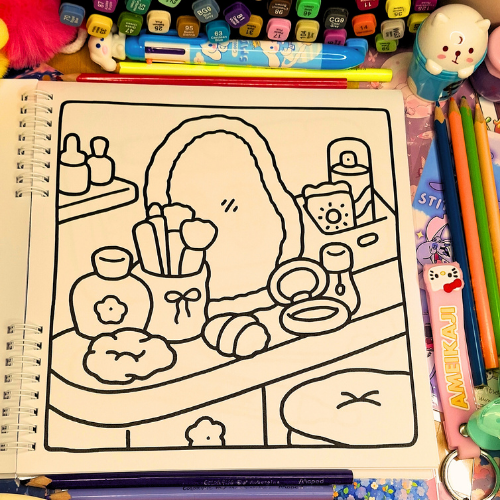 💖🌸 Self-Care Coloring Book 🌸💖