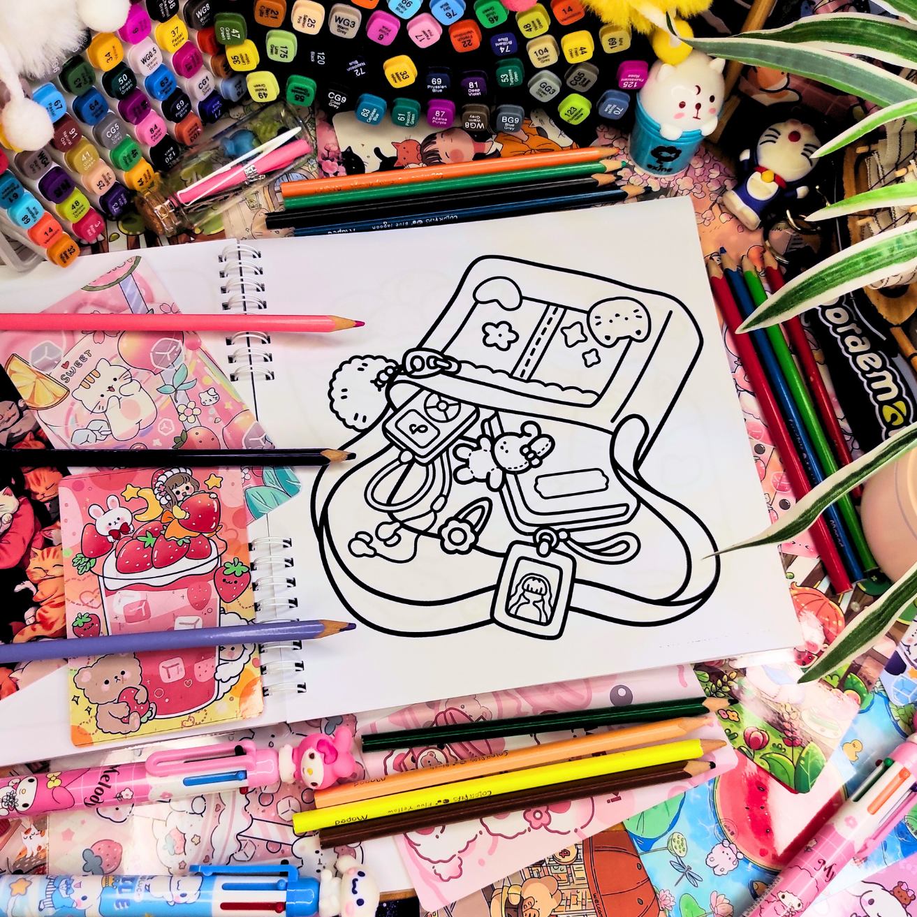 🎀🌸 Girl Things Coloring Book 🌸🎀