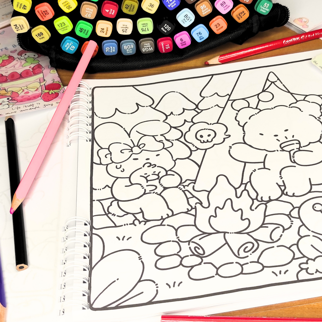 🌸 Échappées Belles – A Beautiful Escape Coloring Book 🌸