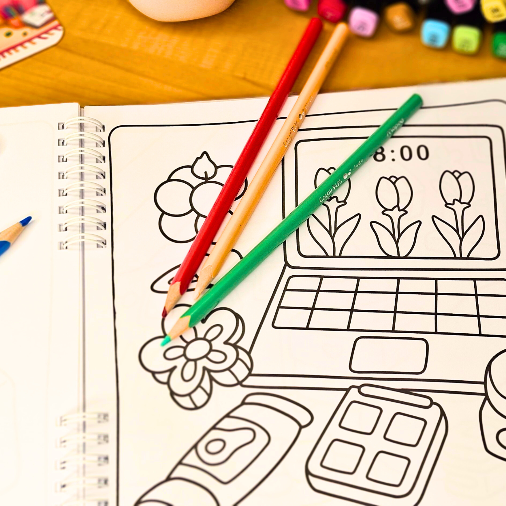Self-Love: Girl Therapy Coloring Book