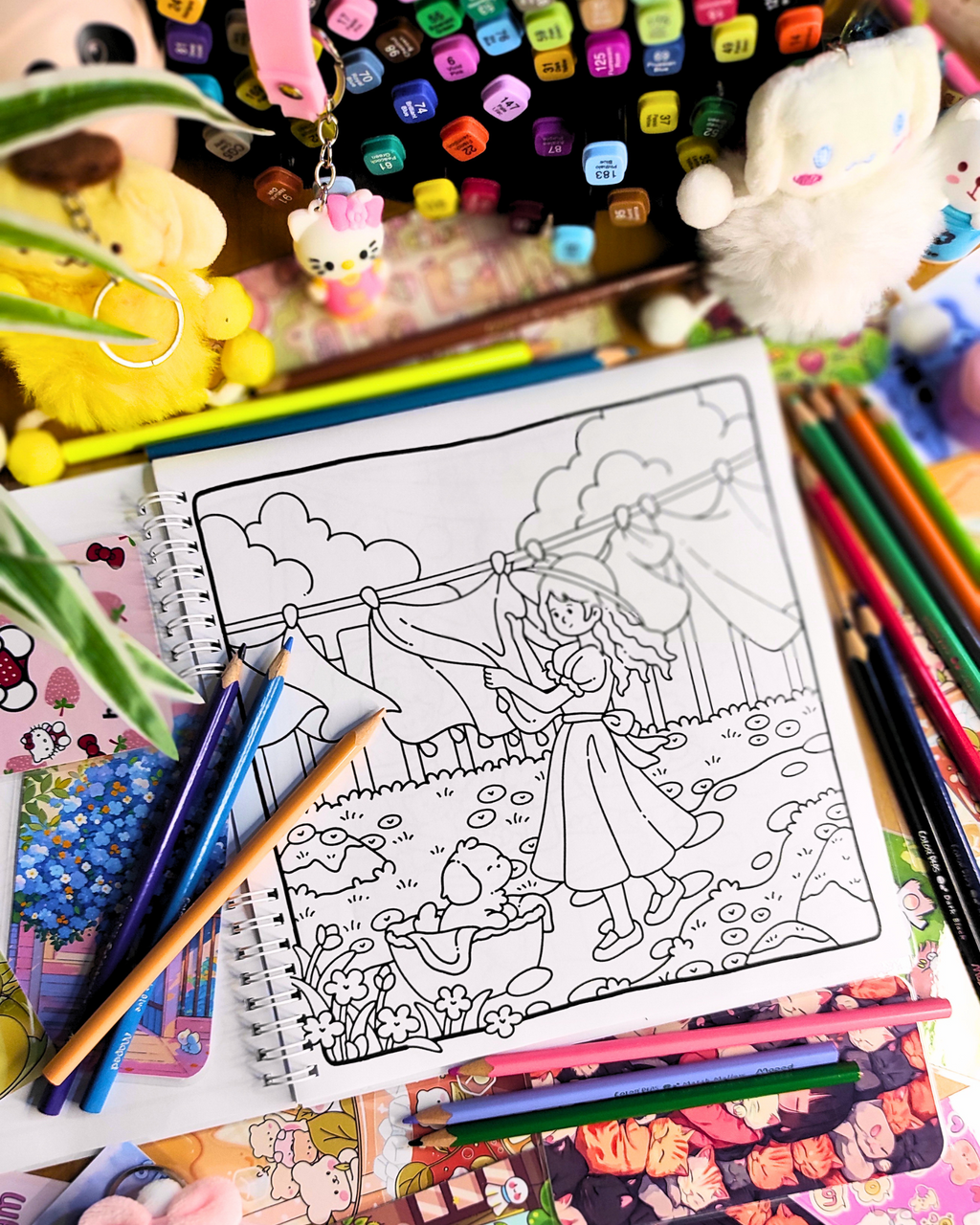 Simple Joys: Cute Coloring Book
