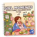 GIRL MOMENTS – Volume 2 Coloring Book