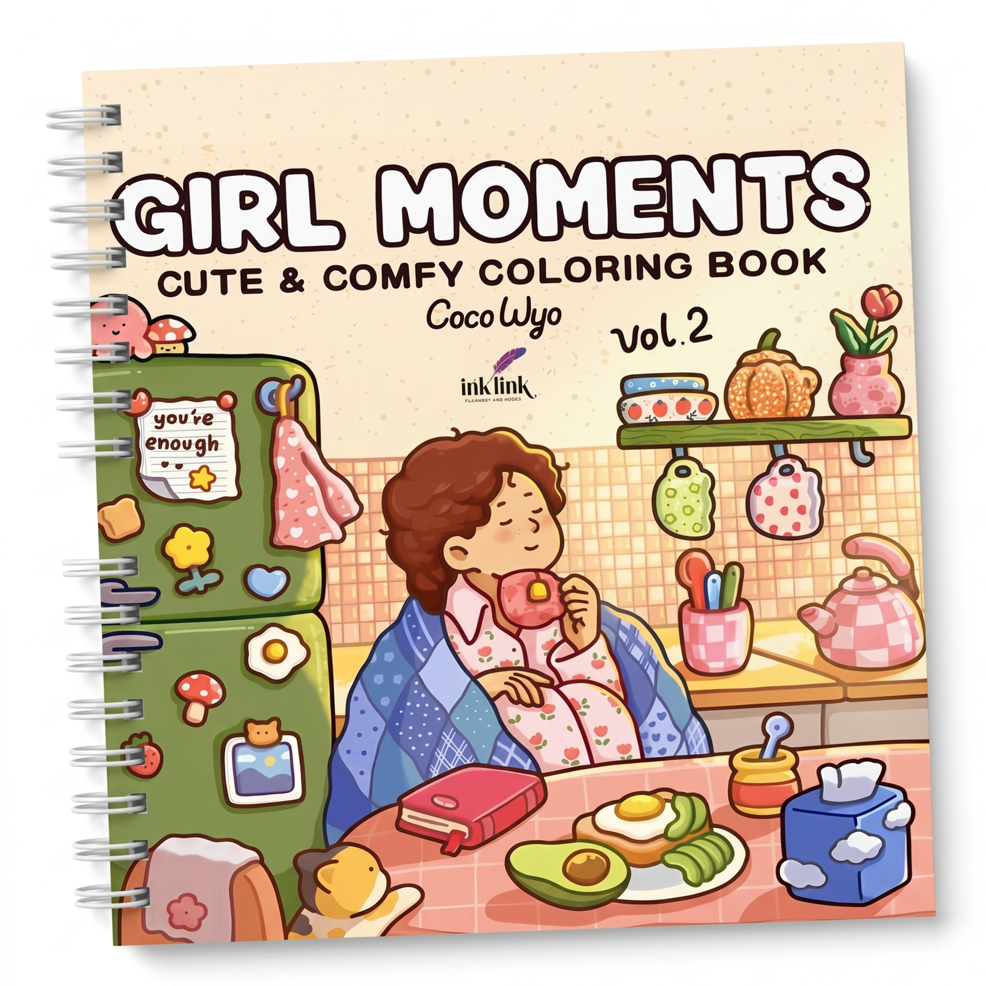 GIRL MOMENTS – Volume 2 Coloring Book