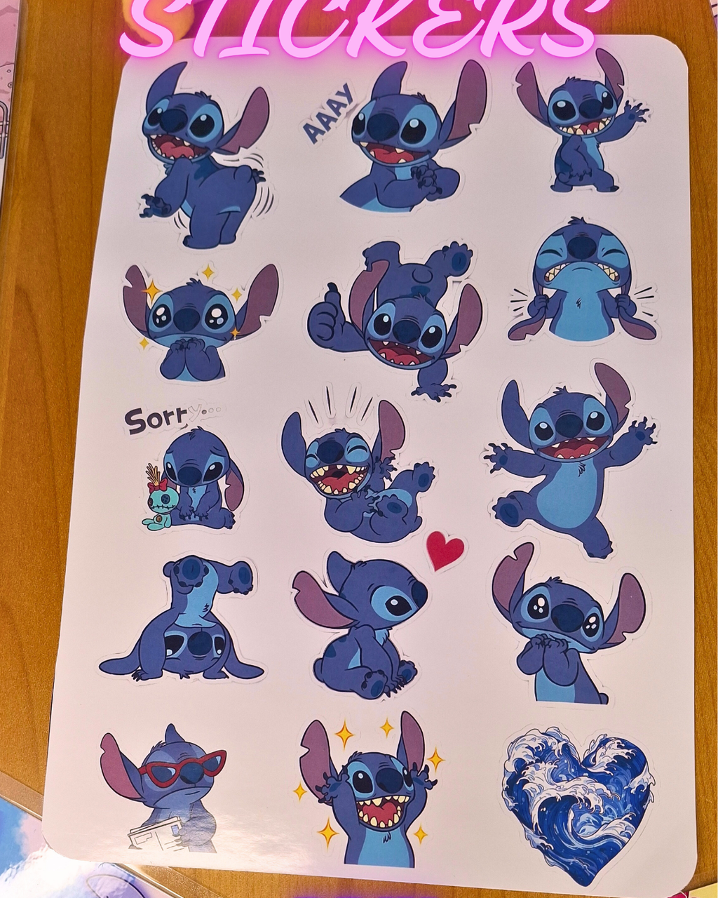 🎀🌸 Cute Sticker Sheet (A5) 🌸🎀