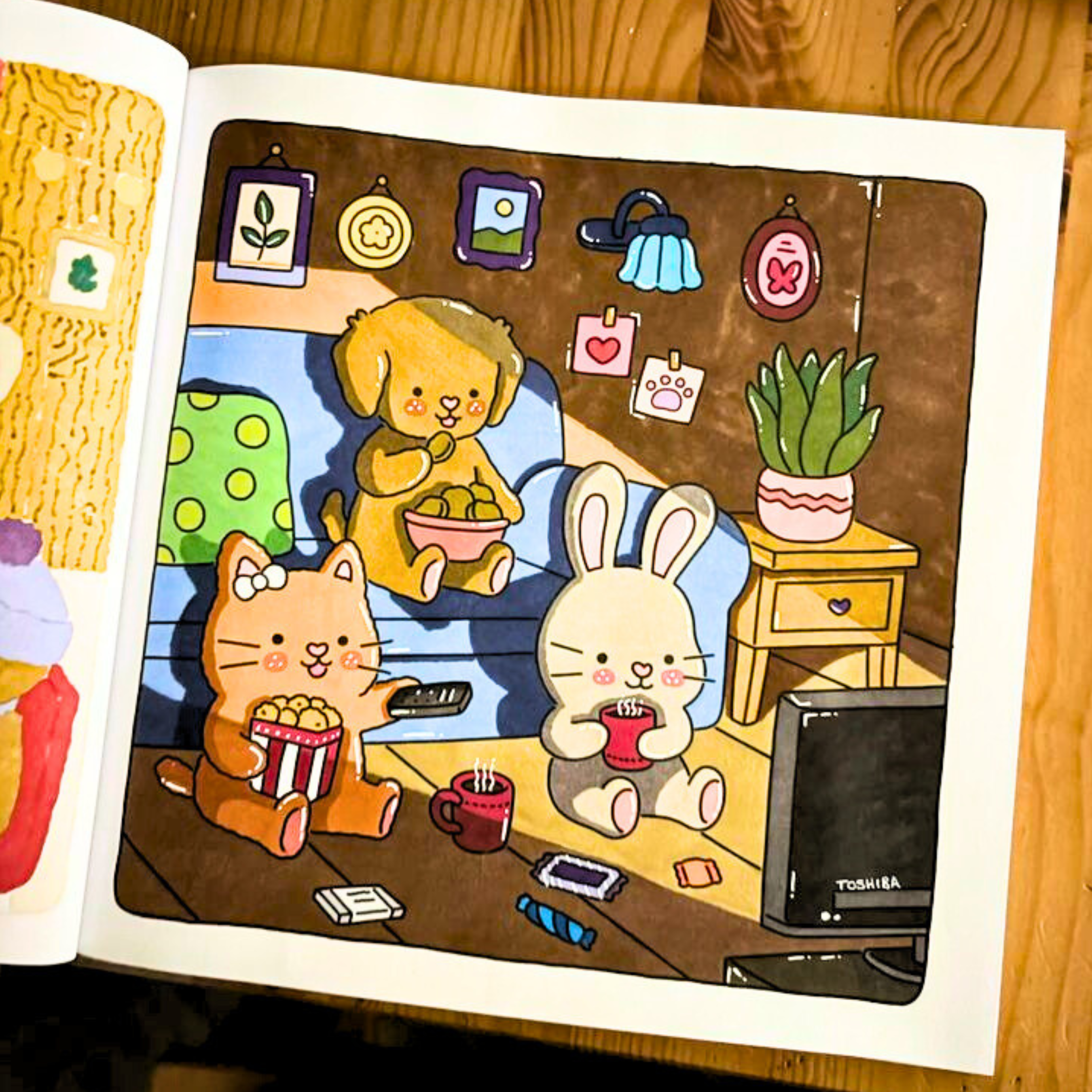 🔥🌸 Au Coin du Feu – Cozy Coloring Book for Adults 🌸🔥
