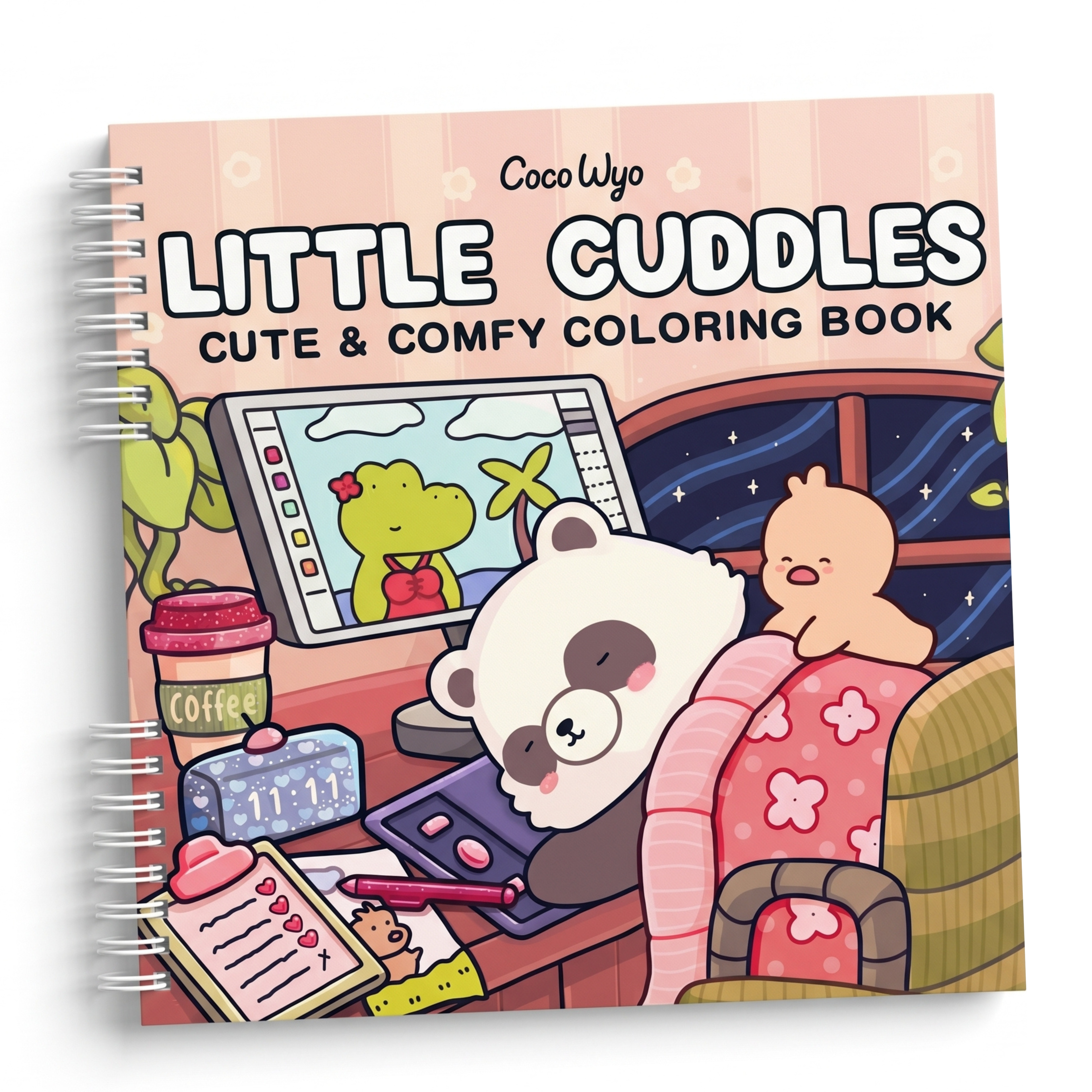 🌿✨ Little Cuddles Coloring Book ✨🌿