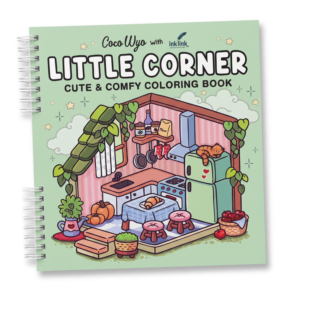 🏡✨ Little Corner Coloring Book ✨🏡