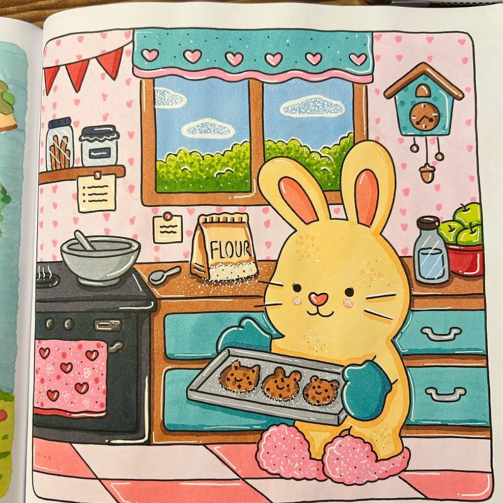 🔥🌸 Au Coin du Feu – Cozy Coloring Book for Adults 🌸🔥