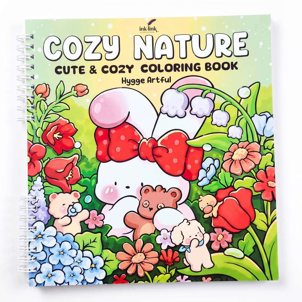 🌼🦊 Cozy Nature Coloring Book 🦊🌼
