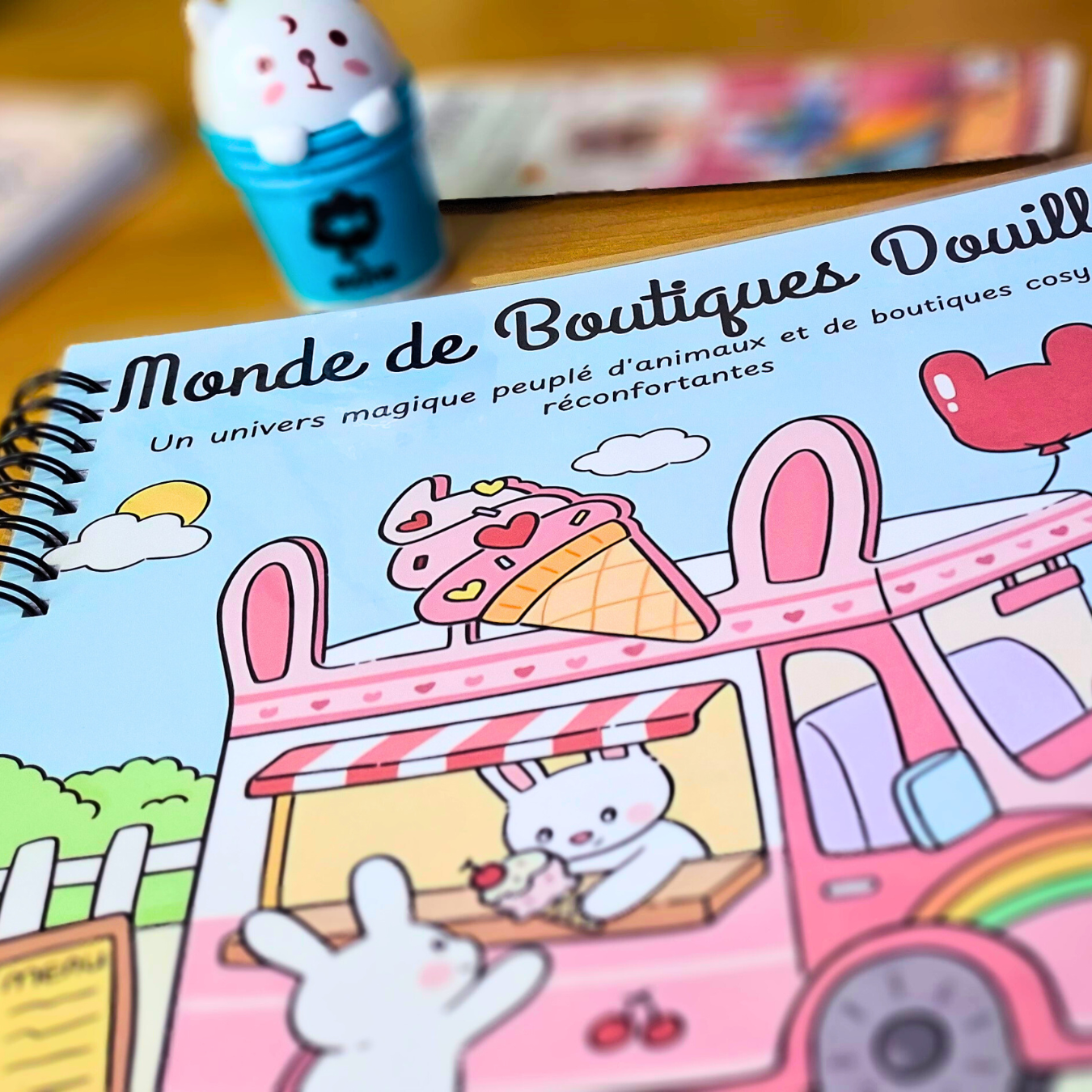 🏡🐾 Monde de Boutiques Douillet – Cozy Coloring Book for Adults 🐾🌸