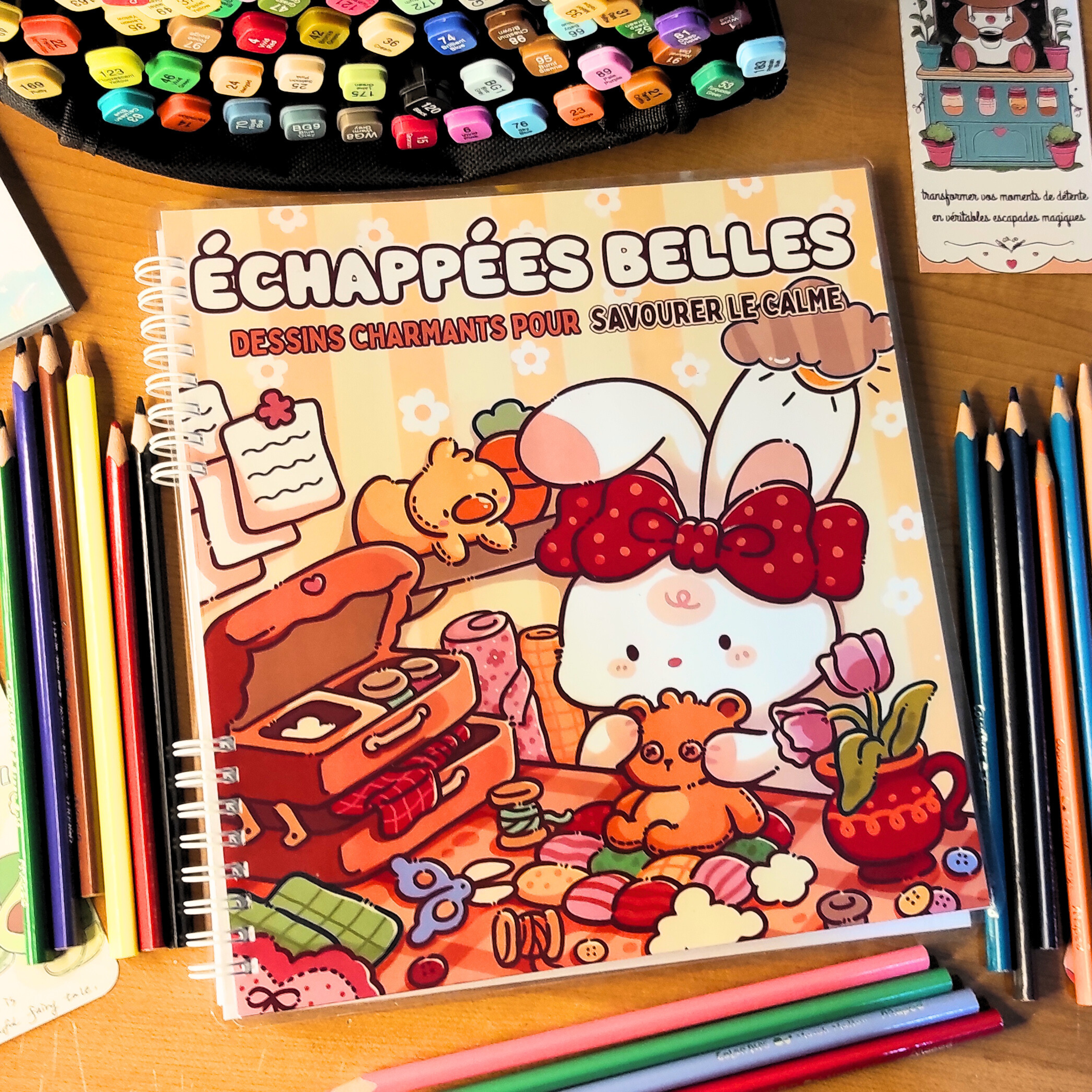 🌸 Échappées Belles – A Beautiful Escape Coloring Book 🌸