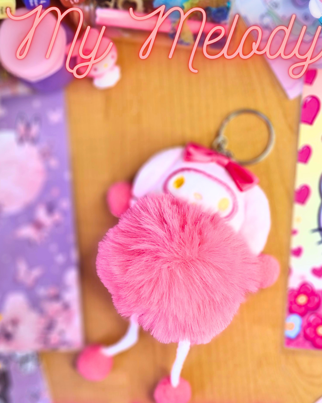 🎀 💕 Porte-clés fourrure: Un nuage de douceur et de tendresse