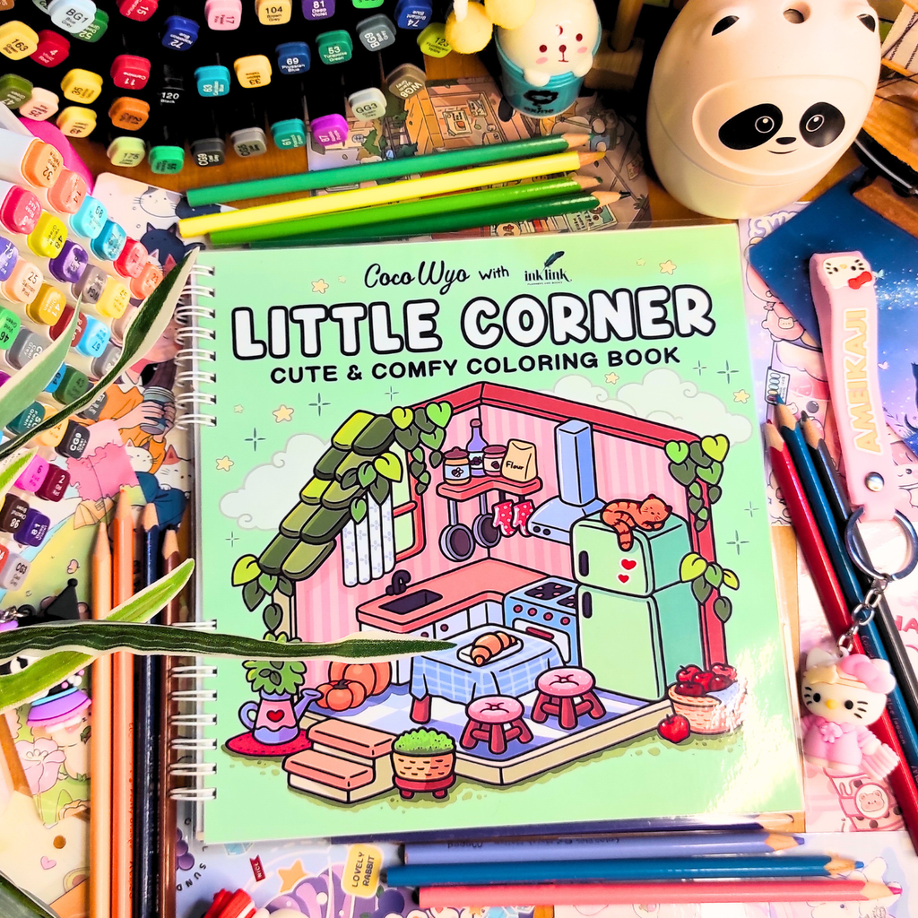 🏡✨ Little Corner Coloring Book ✨🏡