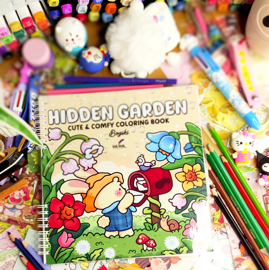 🌿🌸 Hidden Garden Coloring Book 🌸🌿
