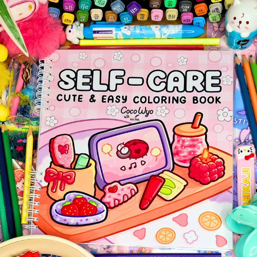 💖🌸 Self-Care Coloring Book 🌸💖