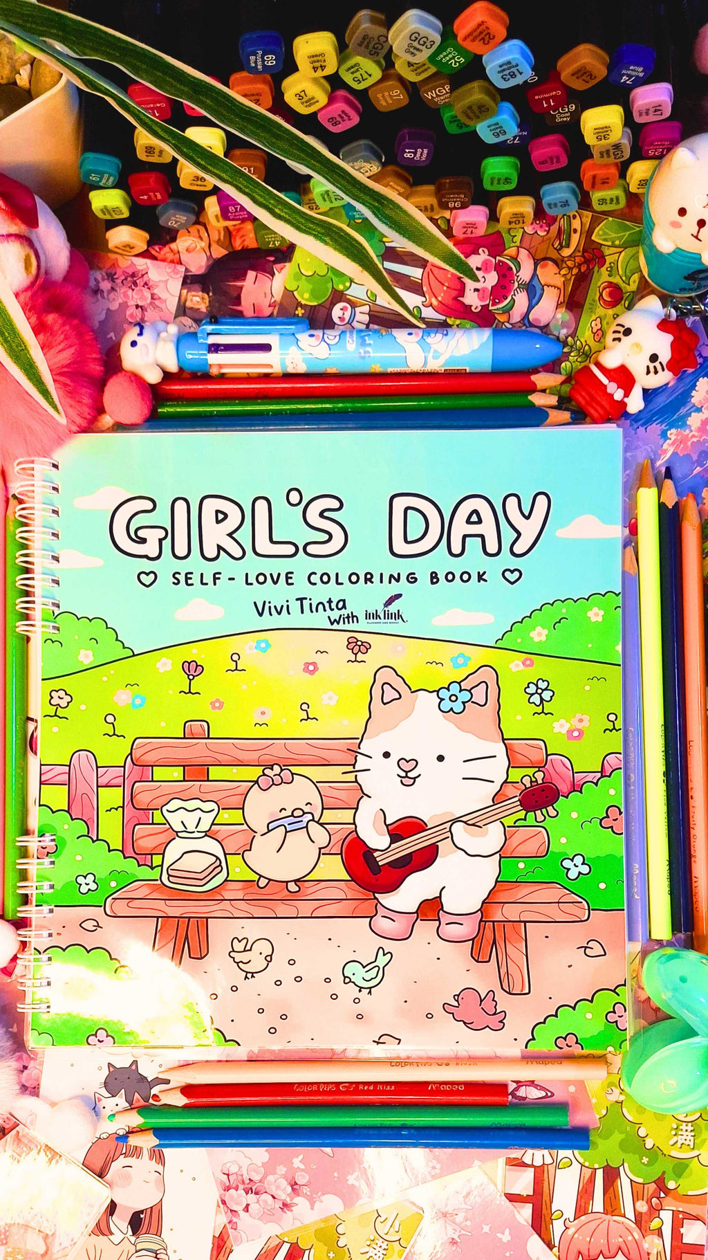 🎀🐰 Girl’s Day – A Cozy Coloring Day with Your Besties 🐰🎀