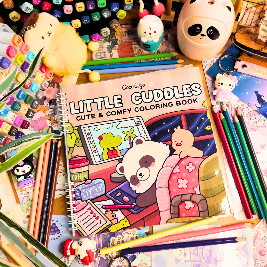 🌿✨ Little Cuddles Coloring Book ✨🌿