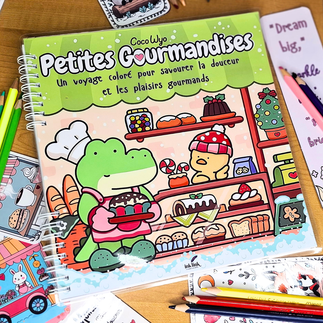 🧸🍪 Petites Gourmandises – Cozy Kawaii Coloring Book for Adults 🍪🌸