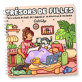 Trésors de Filles Coloring Book
