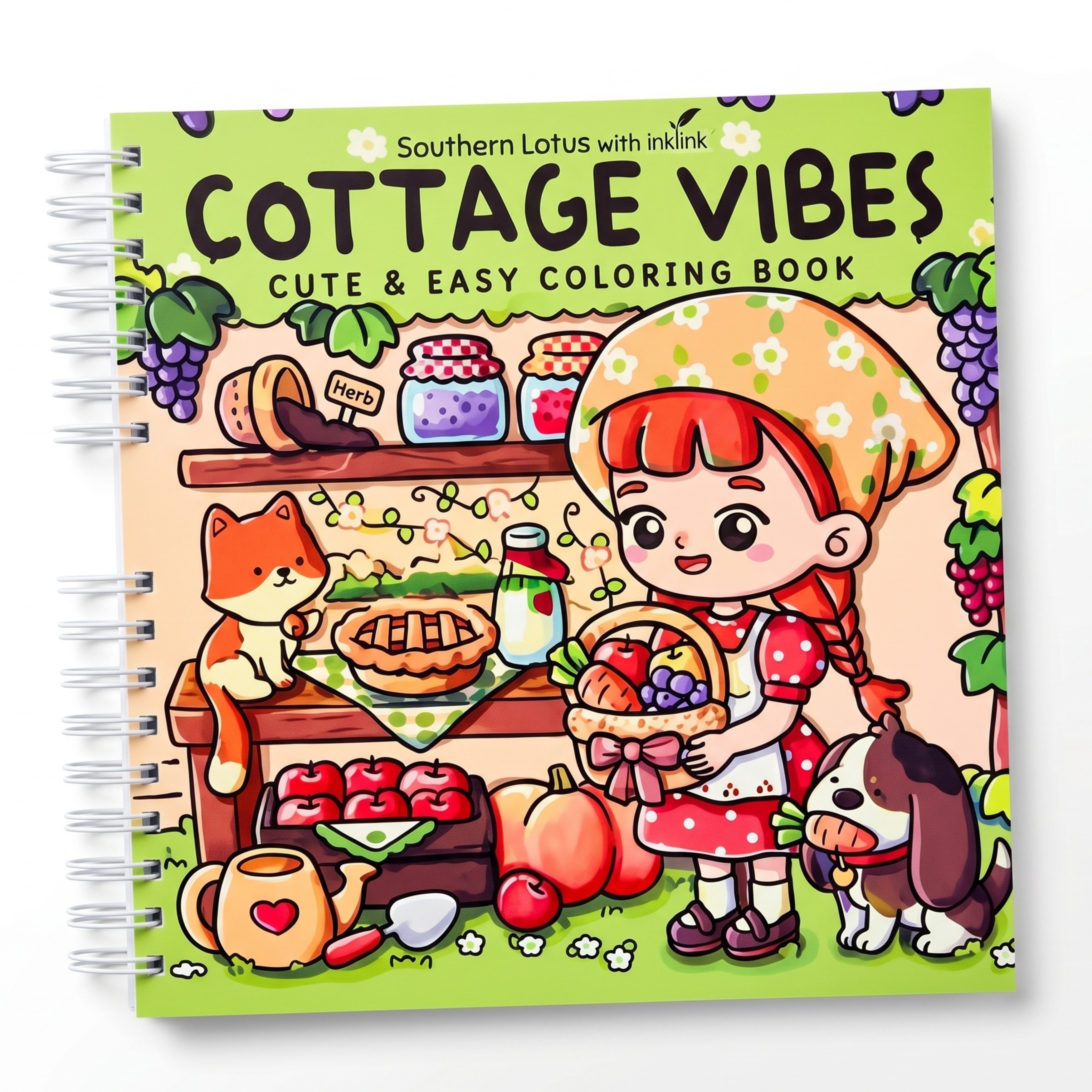 🏡🌿 Cottage Vibes Coloring Book 🌿🏡
