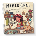 🐱💗 Maman Chat Coloring Book 💗🐱