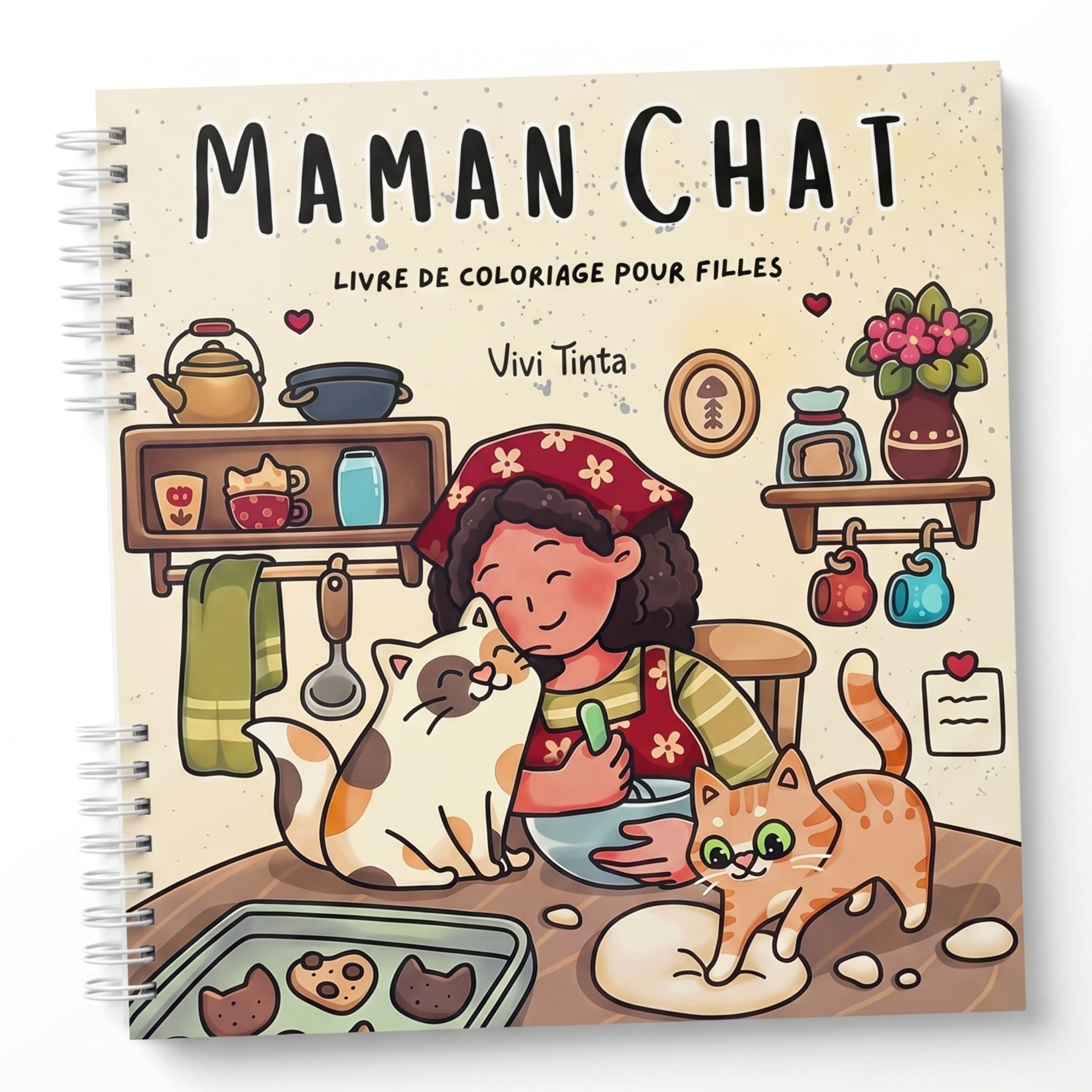 🐱💗 Maman Chat Coloring Book 💗🐱