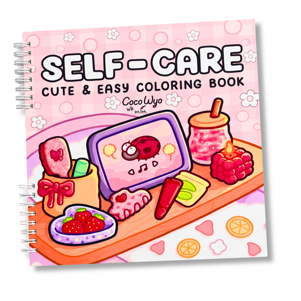 💖🌸 Self-Care Coloring Book 🌸💖