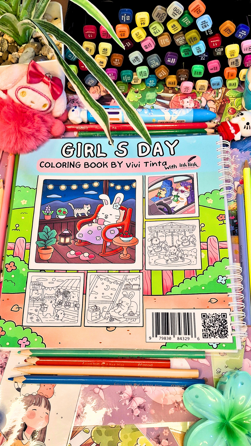 Girl’s Day Coloring Book