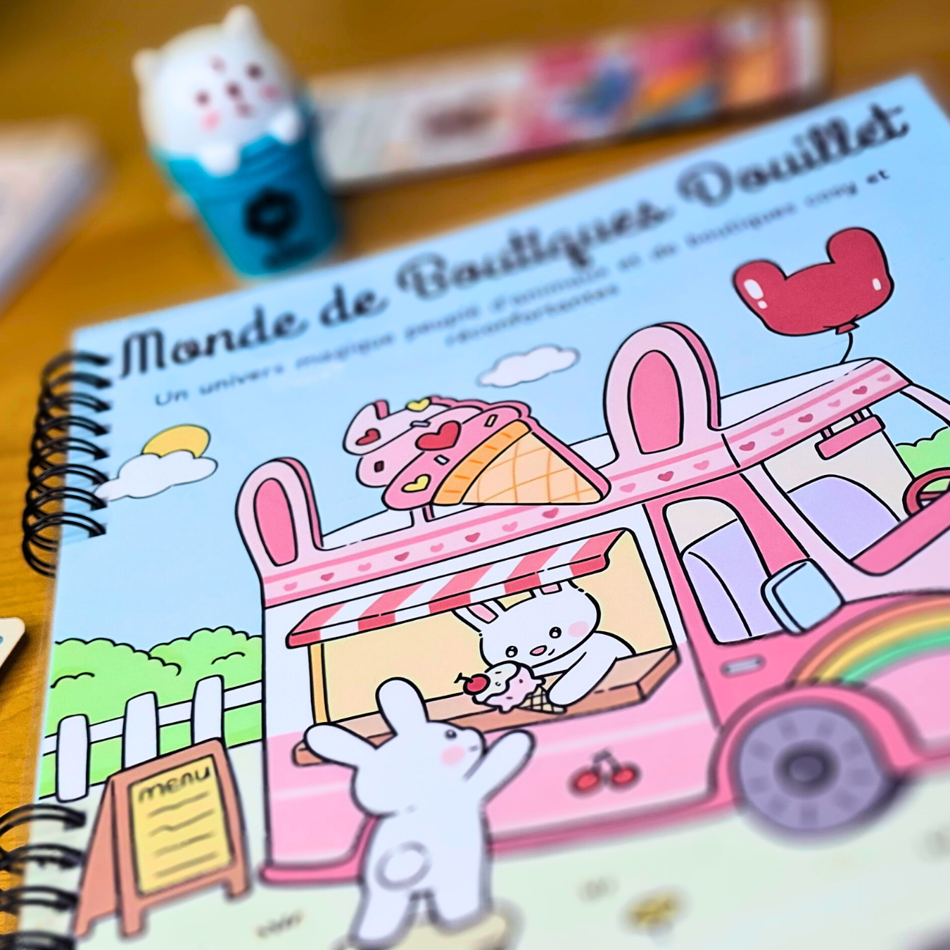 🏡🐾 Monde de Boutiques Douillet – Cozy Coloring Book for Adults 🐾🌸