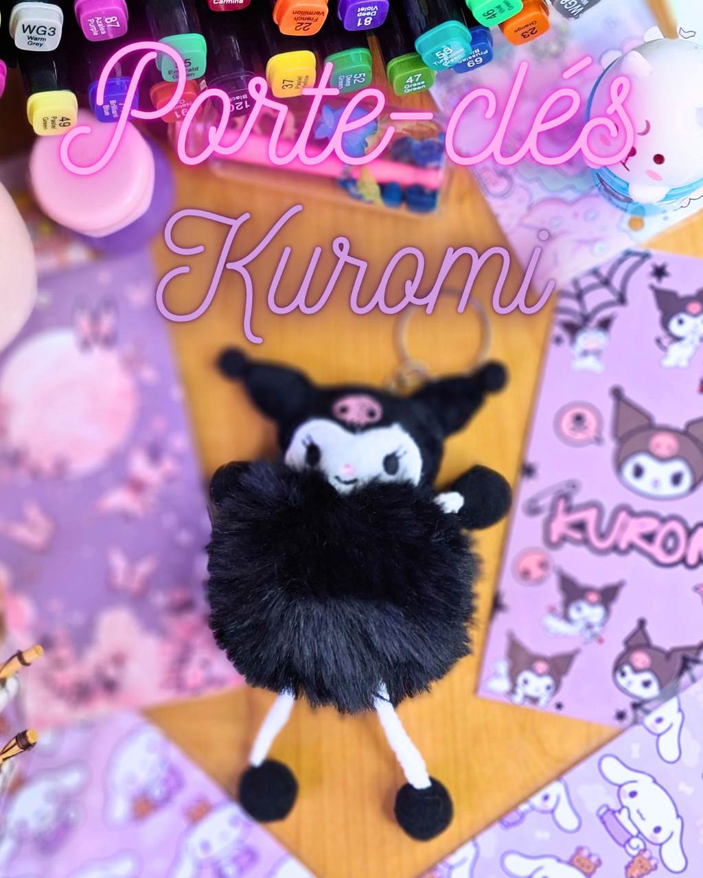🎀 💕 Porte-clés fourrure: Un nuage de douceur et de tendresse
