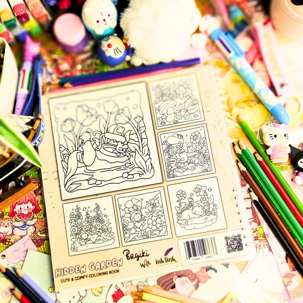 🌿🌸 Hidden Garden Coloring Book 🌸🌿