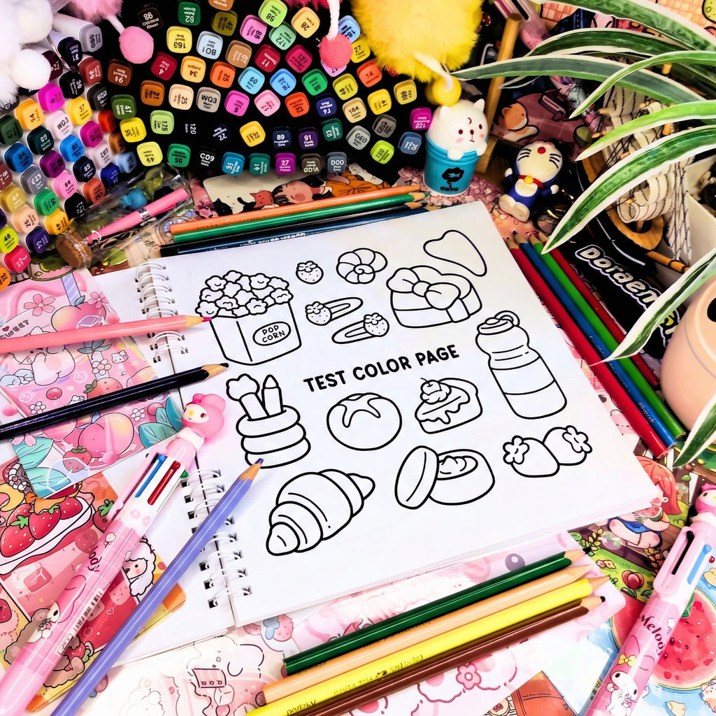 💜☕ Cozy Corner Coloring Book ☕💜