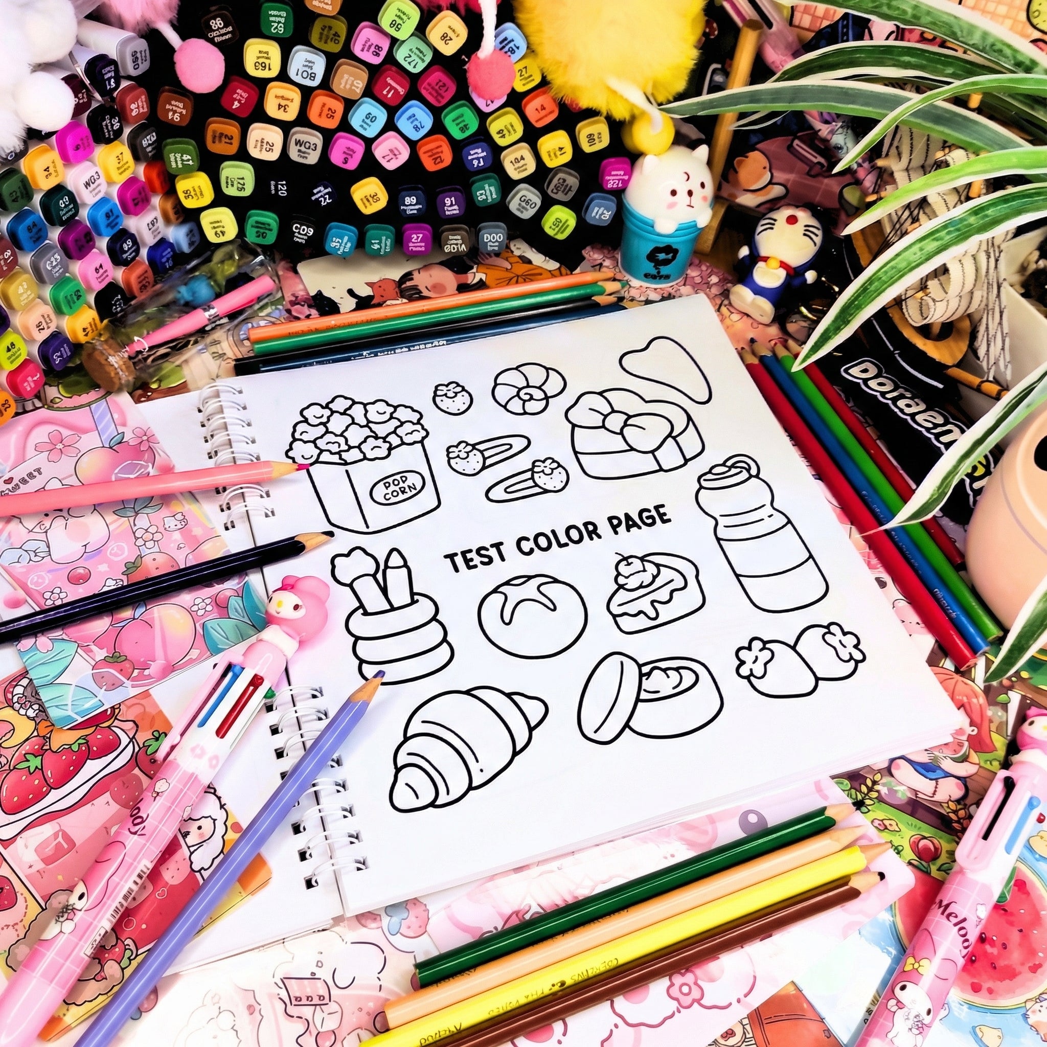 💜☕ Cozy Corner Coloring Book ☕💜