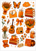 Cute Cozy Kawaii Sticker Sheet 3