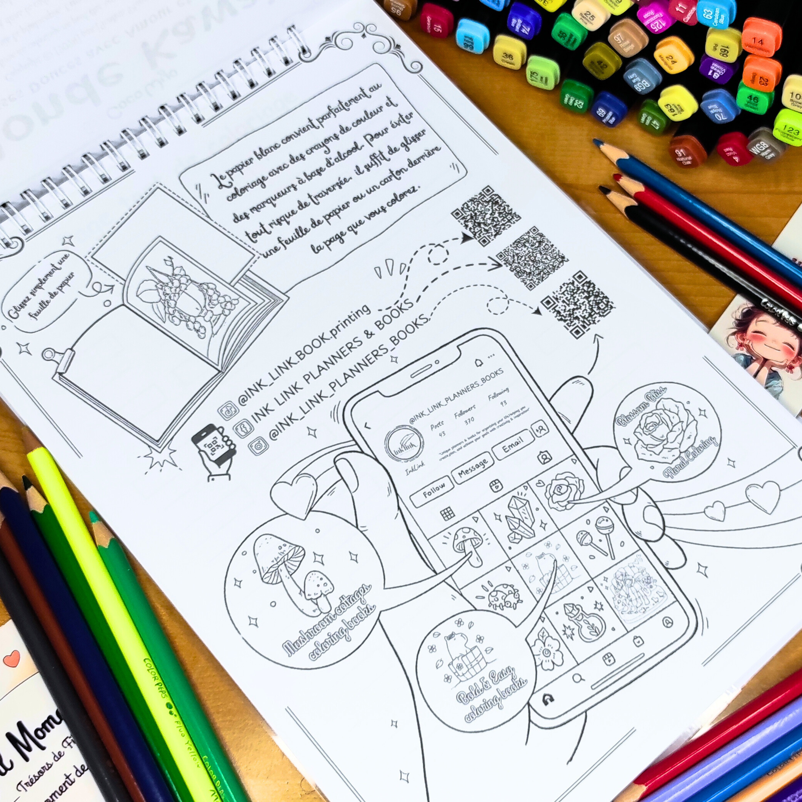 Monde Kawaii Coloring Book 💖