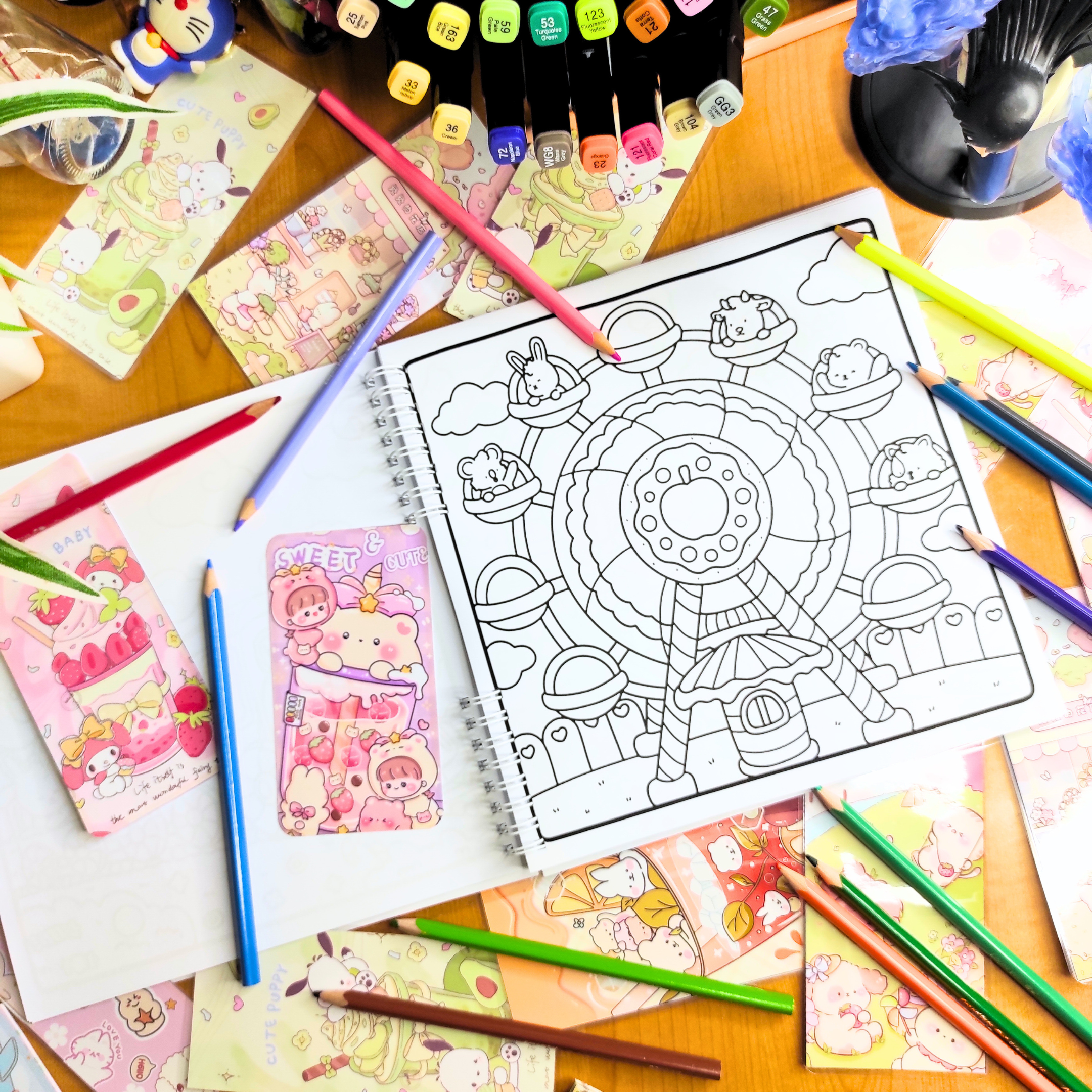 🕯️🍪 Hygge Delights Coloring Book 🍪🕯️