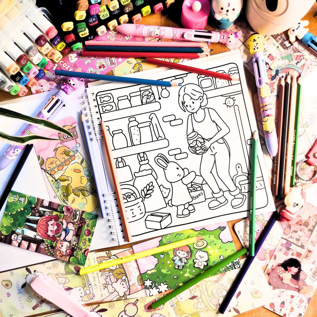 🌷🧸 Cozy Girl &amp; Friends – Little Adventures, Cozy Company 🧸🌷