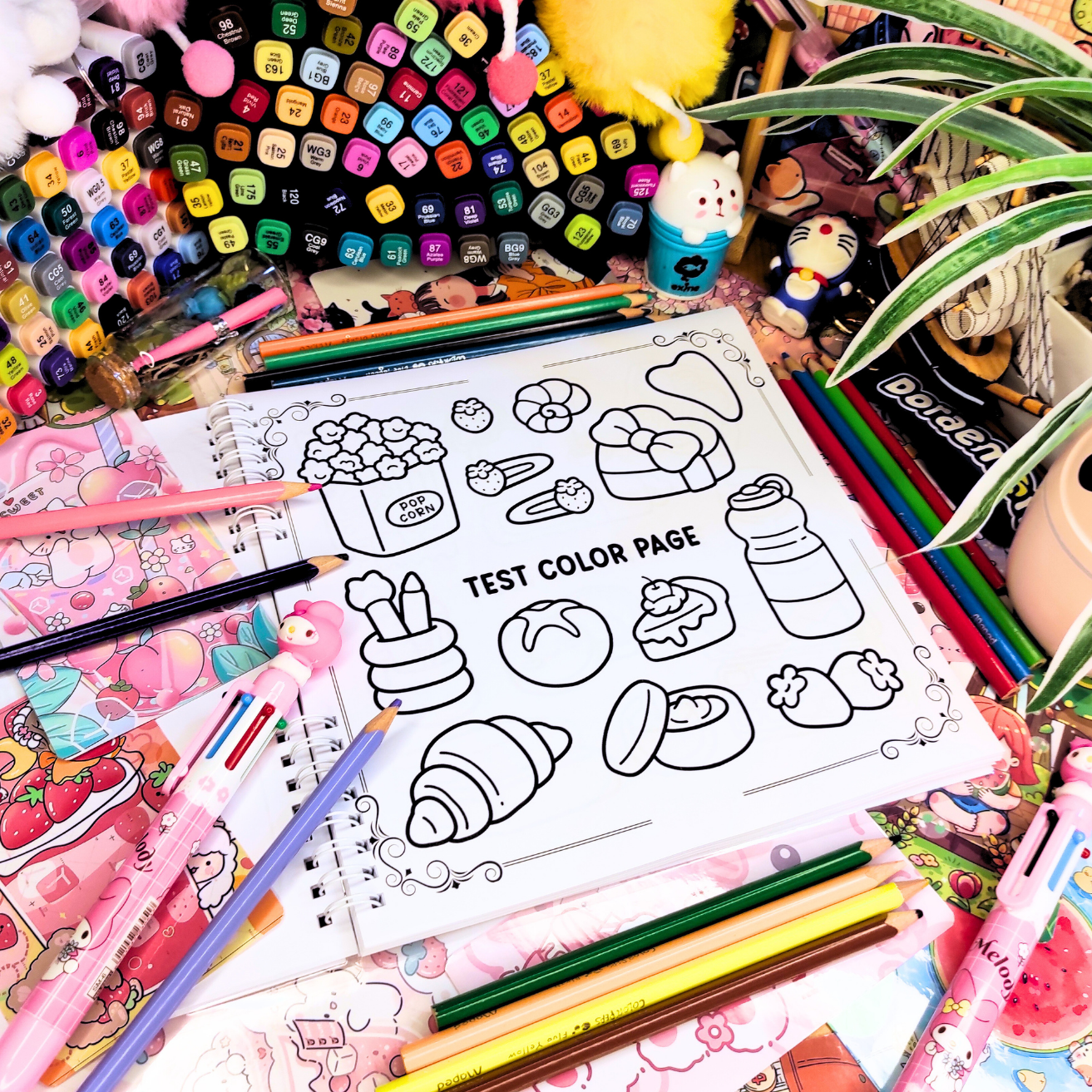 🎀🌸 Girl Things Coloring Book 🌸🎀