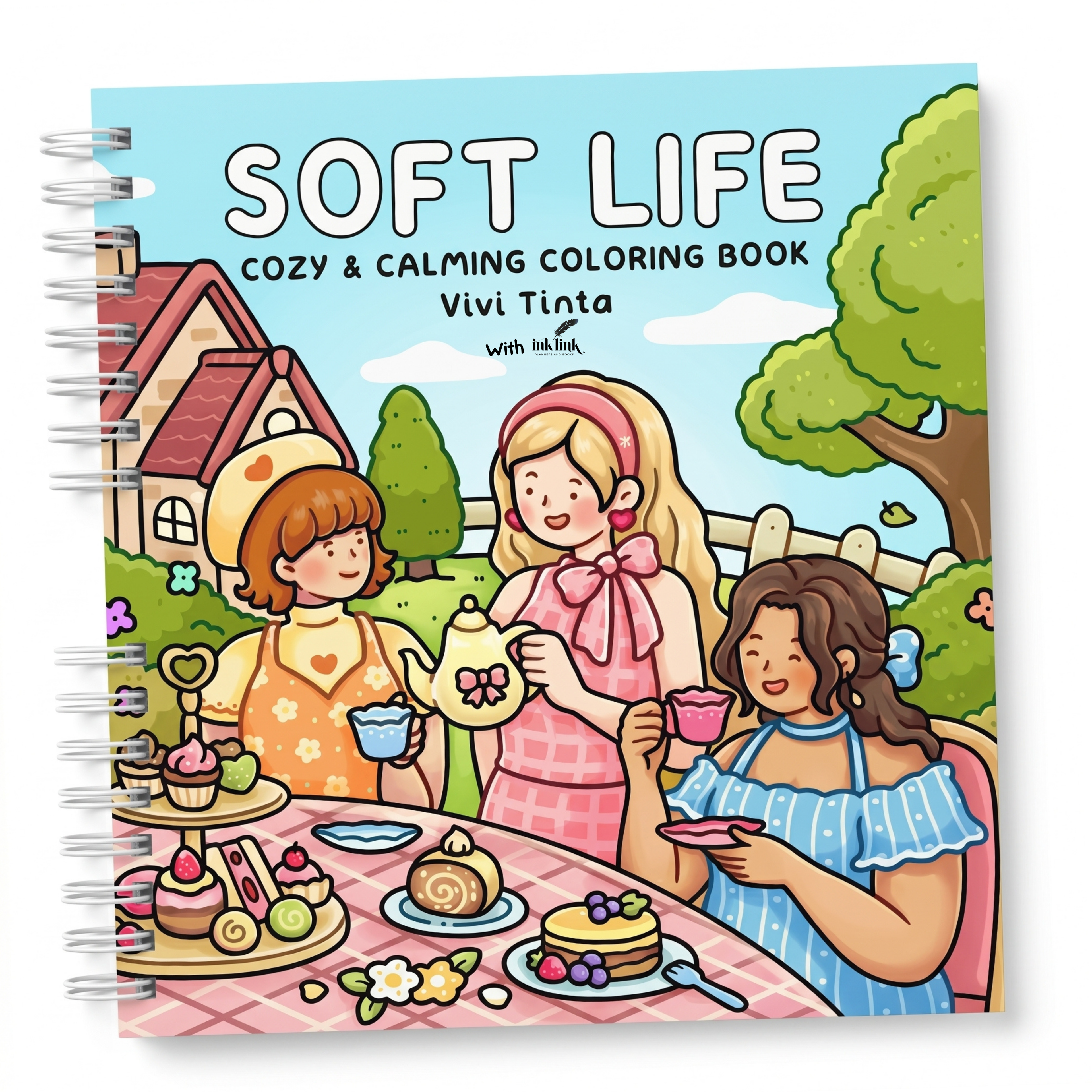 Soft Life: Cozy & Calming Coloring Book