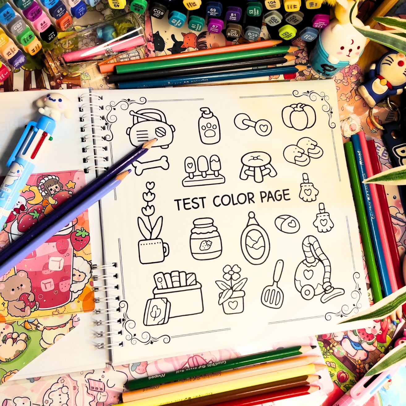 🏡✨ Little Corner Coloring Book ✨🏡