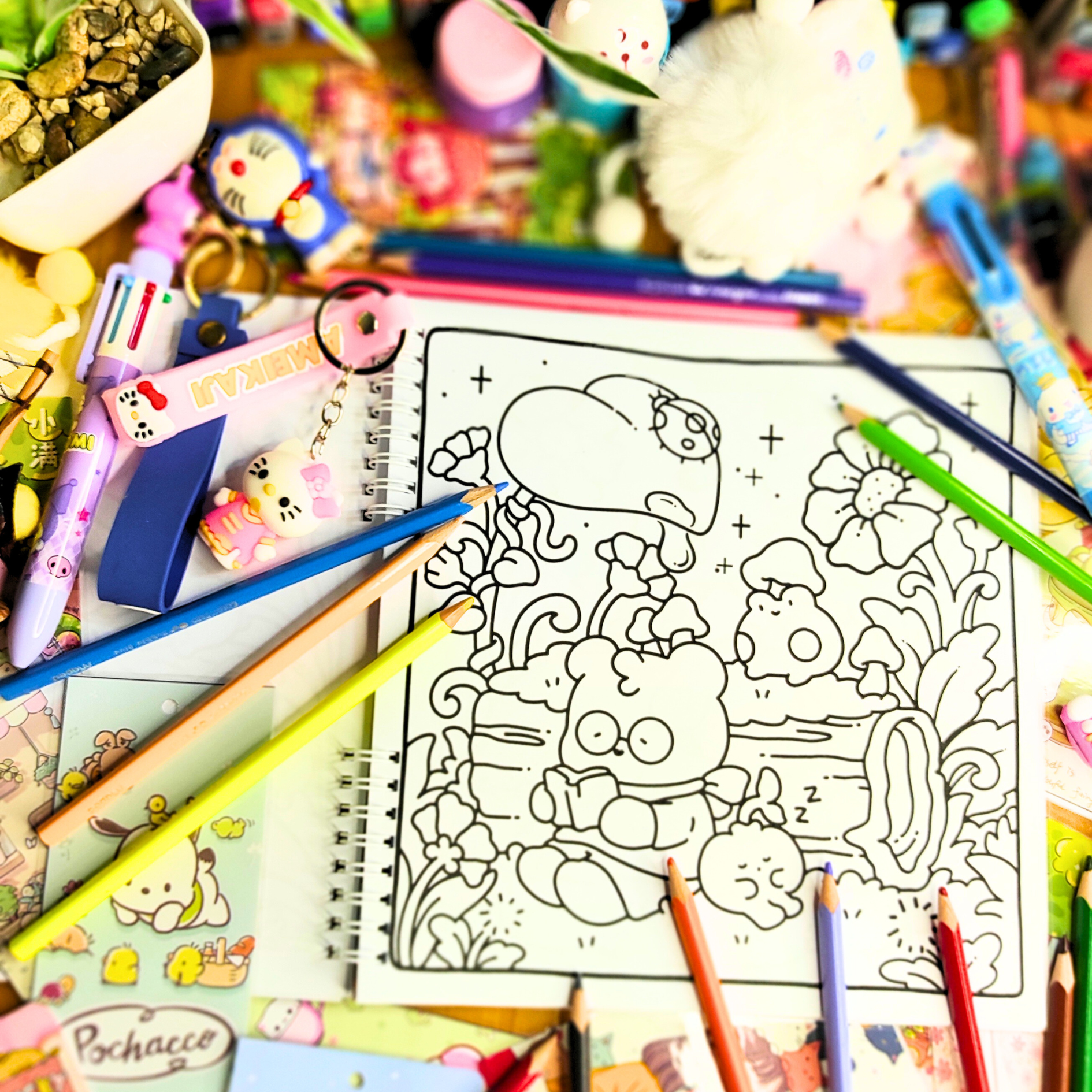 🌿🌸 Hidden Garden Coloring Book 🌸🌿