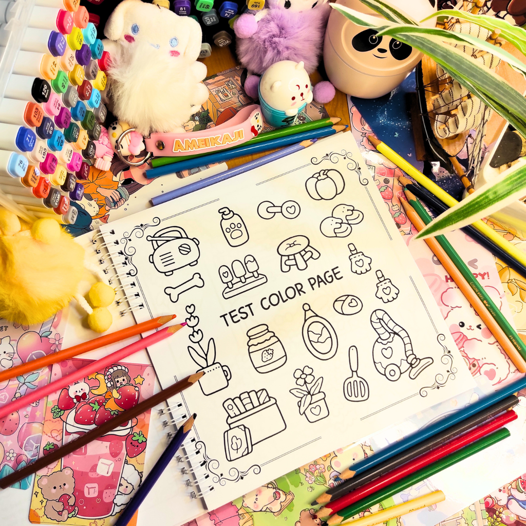 Spring Moments: Fuzzy Buddies Coloring Book