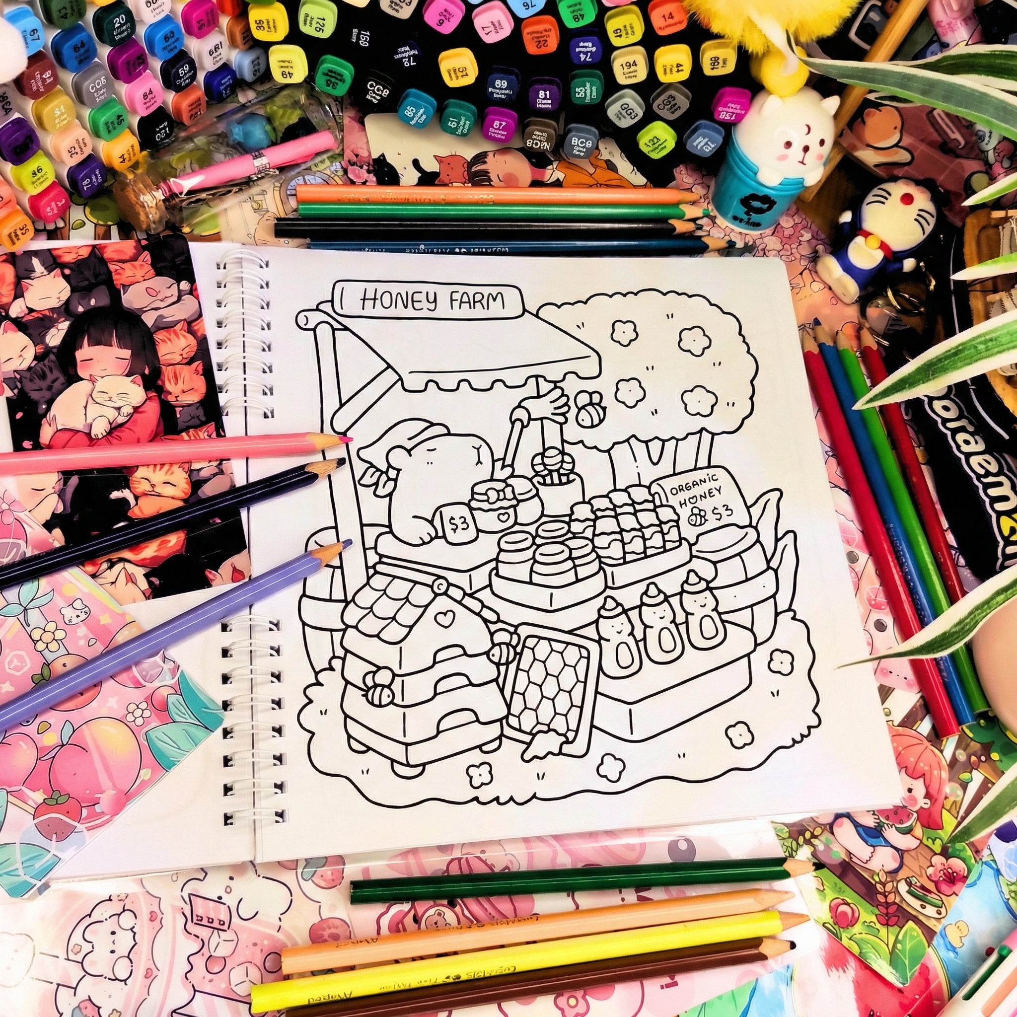💜☕ Cozy Corner Coloring Book ☕💜