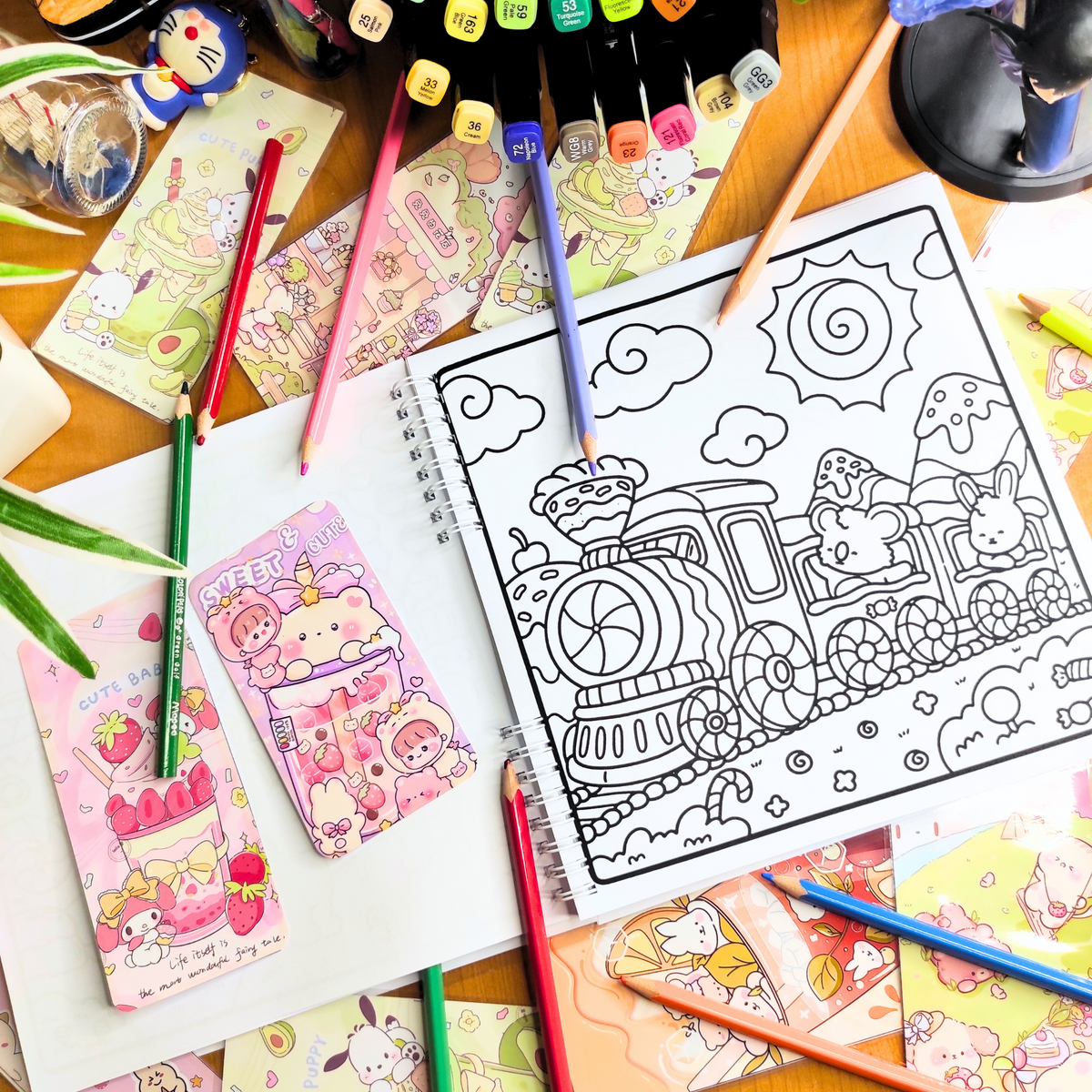 🍰🍪 Hygge Delights – A Sweet &amp; Cozy Coloring Escape 🍓🍰