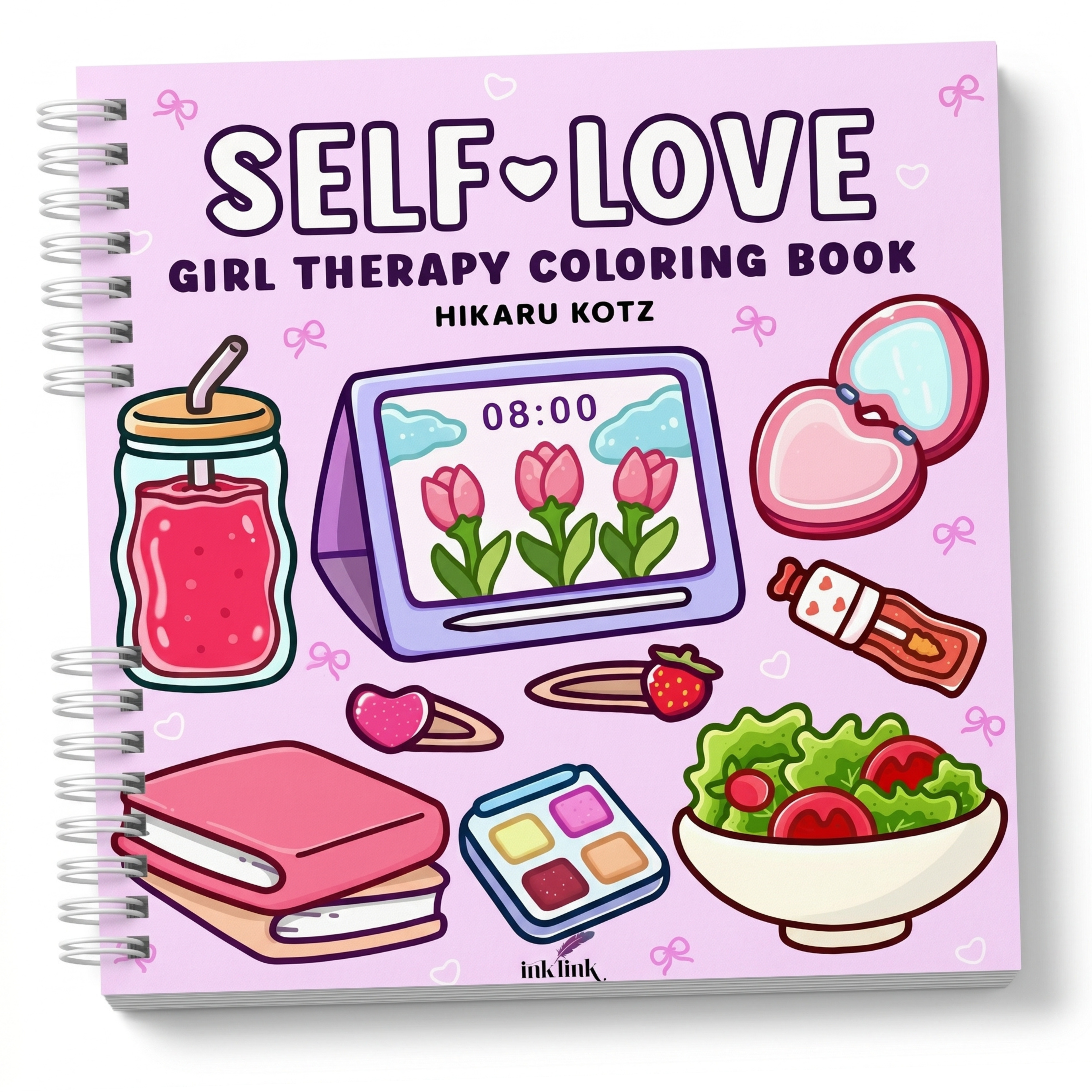 Self-Love: Girl Therapy Coloring Book
