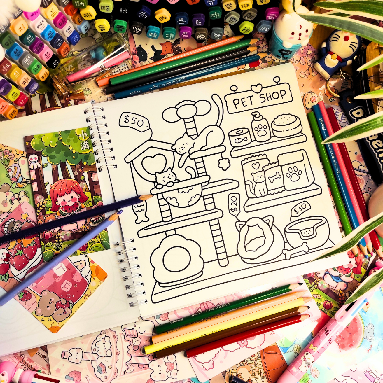 🏡✨ Little Corner Coloring Book ✨🏡