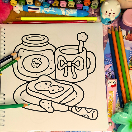 💖🌸 Self-Care Coloring Book 🌸💖