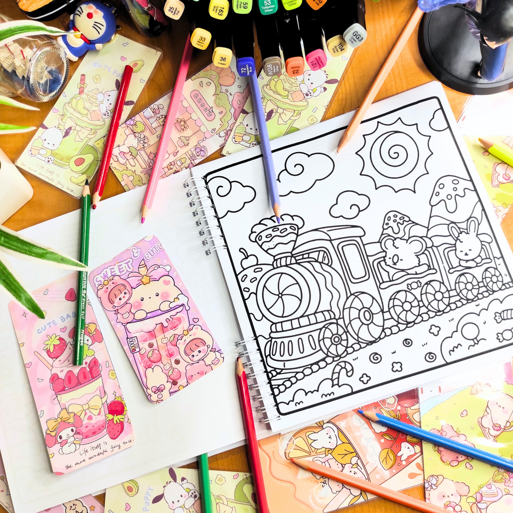 🕯️🍪 Hygge Delights Coloring Book 🍪🕯️