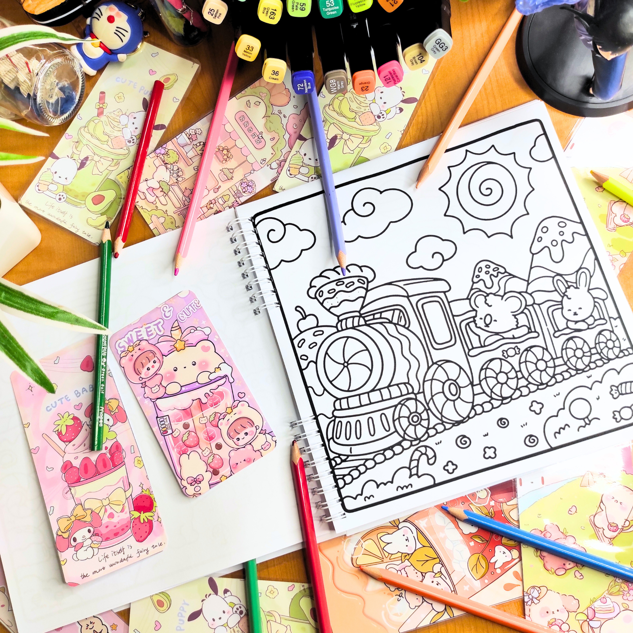 🕯️🍪 Hygge Delights Coloring Book 🍪🕯️